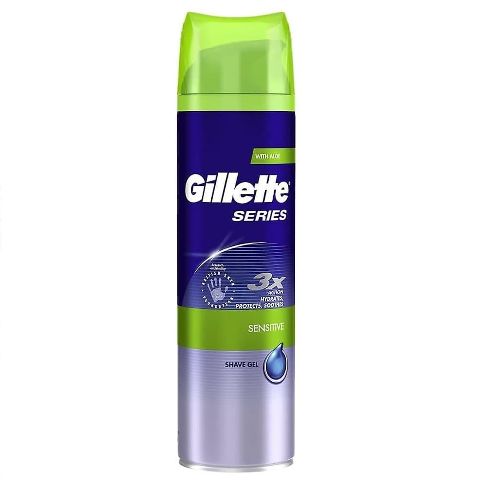 Series 3x Action Sensitive żel do golenia dla skóry wrażliwej