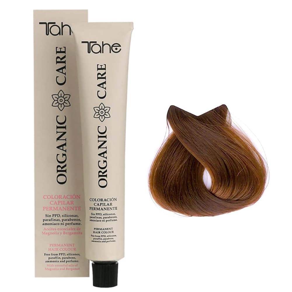 Organic Care, organiczna farba do włosów bez amoniaku, 8.44