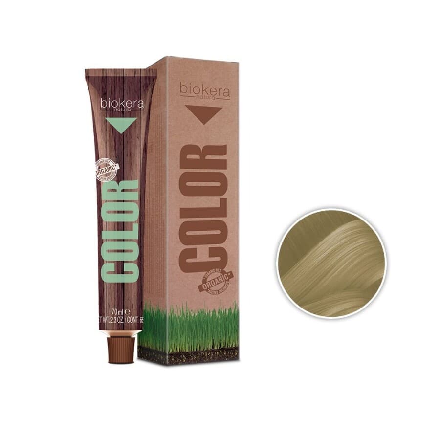 Natura Color, trwała farba do włosów z olejkami roślinnymi, 10.1