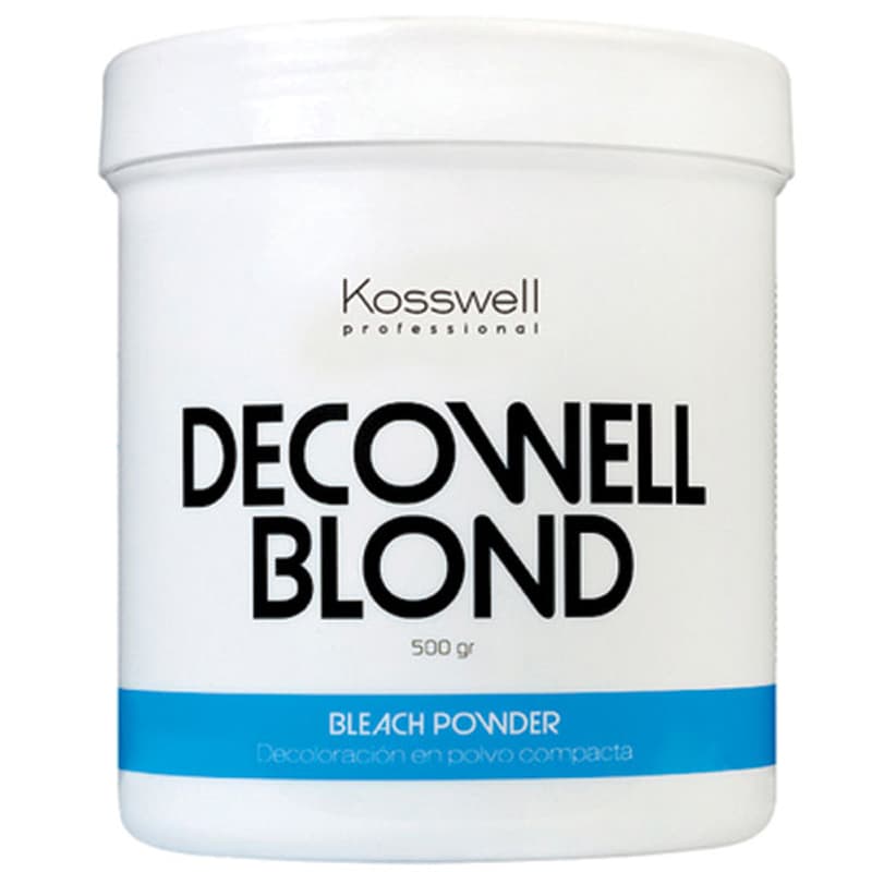 Decowell, niebieski bezpyłowy rozjaśniacz do włosów
