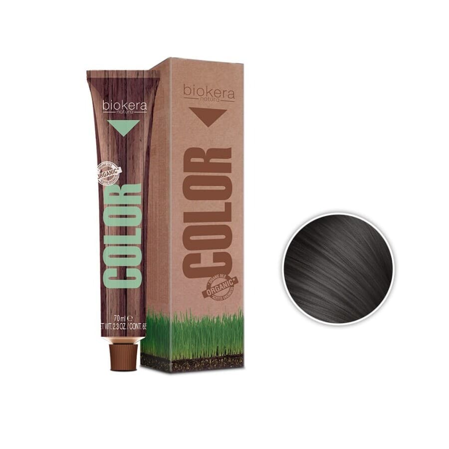 Natura Color, trwała farba do włosów z olejkami roślinnymi, 5.11