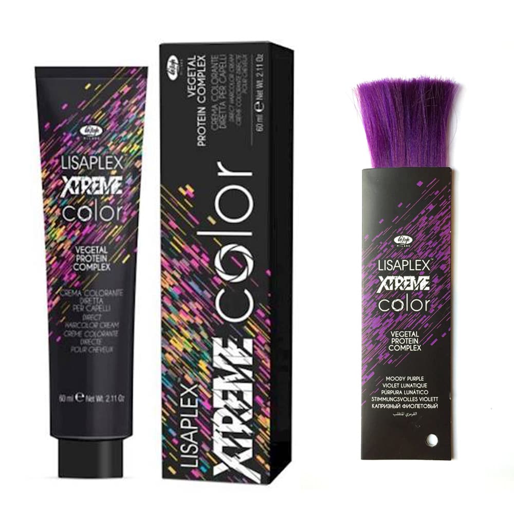 Xtreme Color, farba do koloryzacji bezpośredniej, Moody Purple