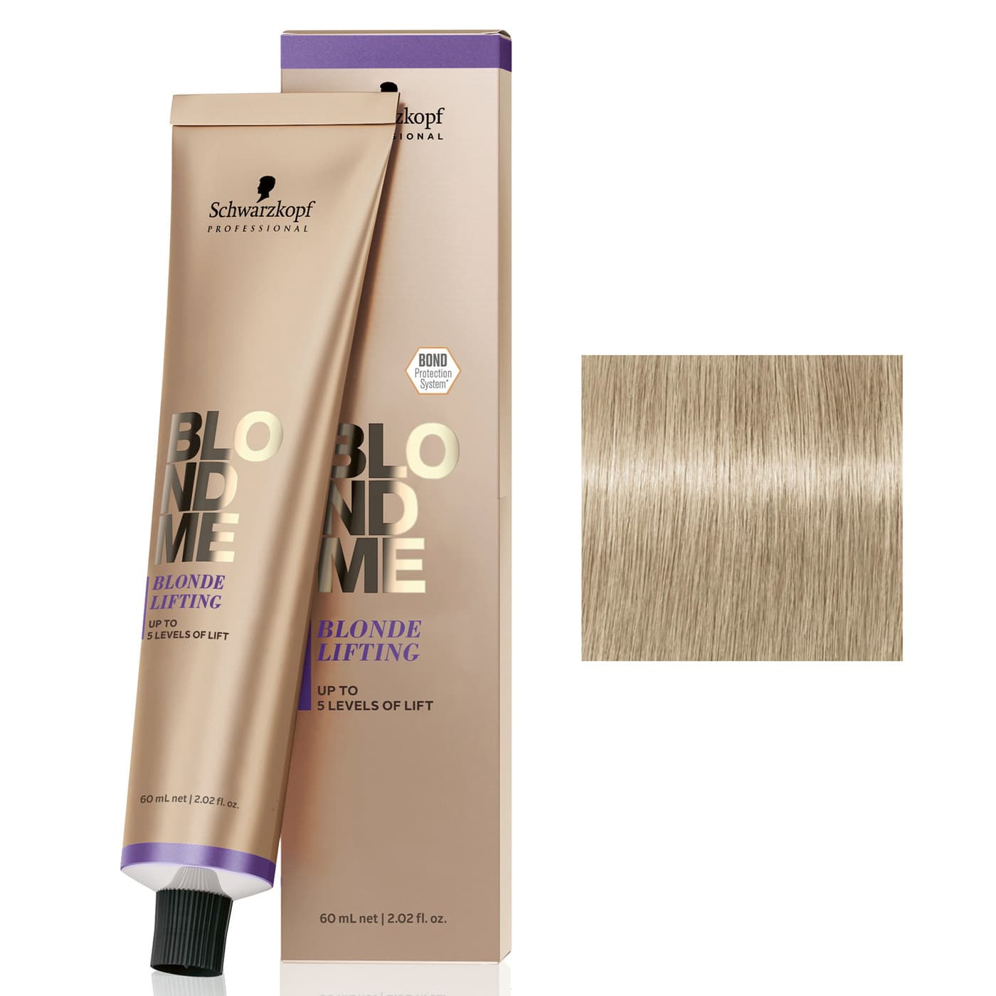 Schwarzkopf BlondMe Blonde Lifting, baza rozjaśniająca w kremie, ash