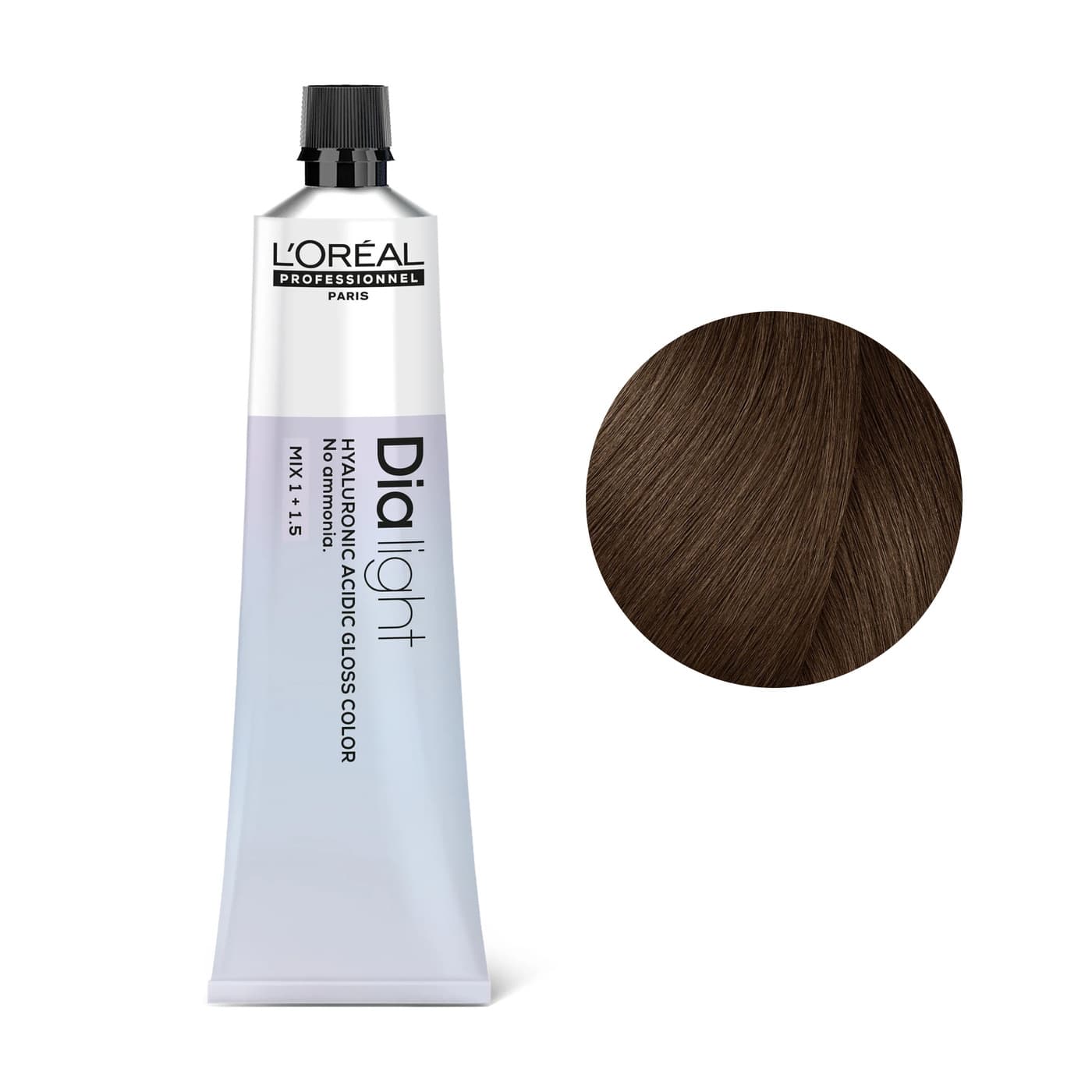 Loreal Dia Light, krem koloryzujący z kompleksem hialuronowym, 5.31