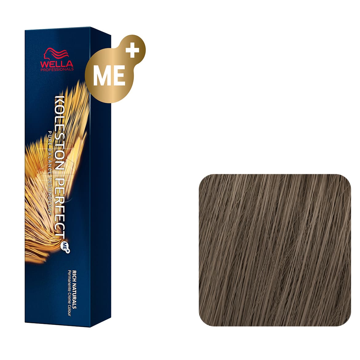 Wella Koleston Perfect ME+, farba do włosów, 7/18
