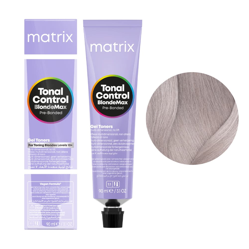 Tonal Control BlondeMax Pre-Bonded, kwasowy toner do włosów w żelu, 11NV