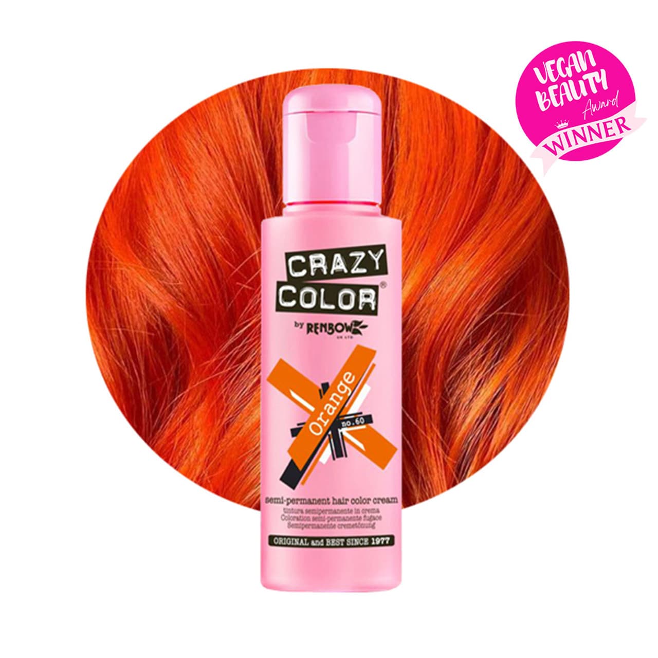 Color, toner odżywczy do włosów, Orange – pomarańczowy, nr 60