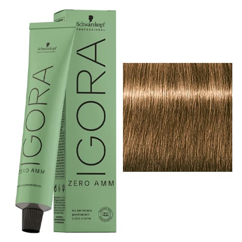 PROFESSIONAL IGORA ZERO AMM Farba do włosów bez amoniaku - 7-00