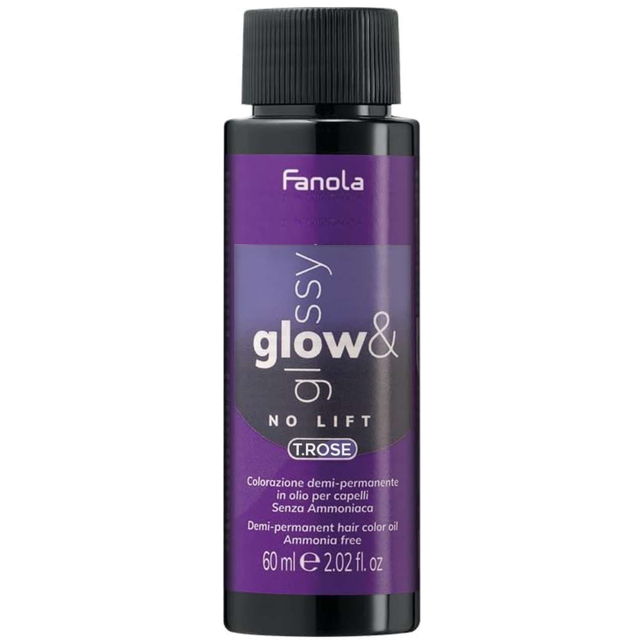 Glow&Glossy, farba demi-permanentna do włosów, rose