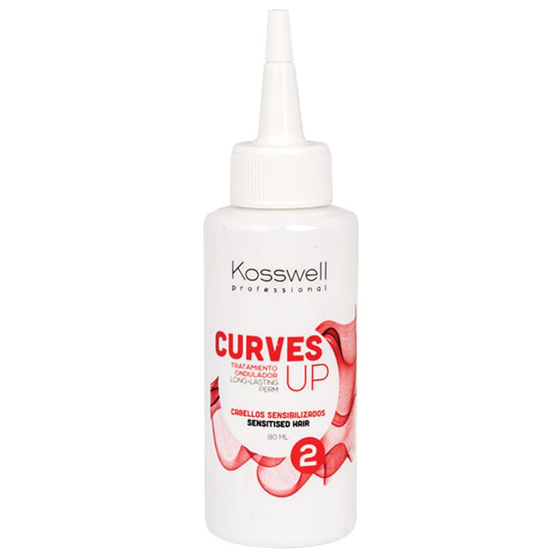 Curves UP 2, płyn do trwałej ondulacji do włosów wrażliwych