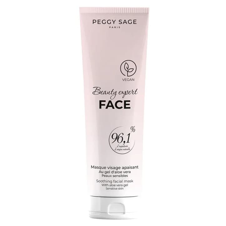 Beauty Expert Face, kojąca maseczka do twarzy z żelem aloesowym