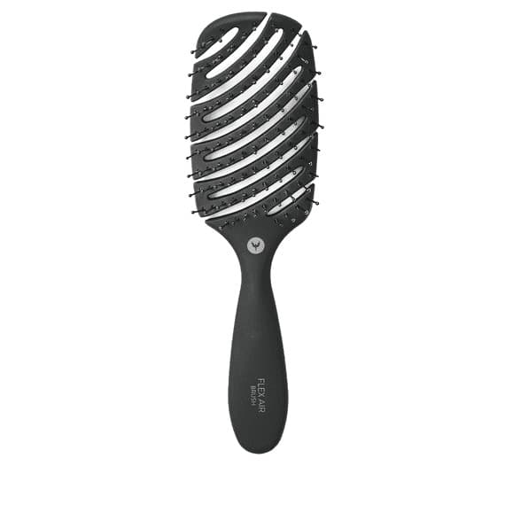 Flex Air Brush, szczotka do włosów, czarna, ref. 70054