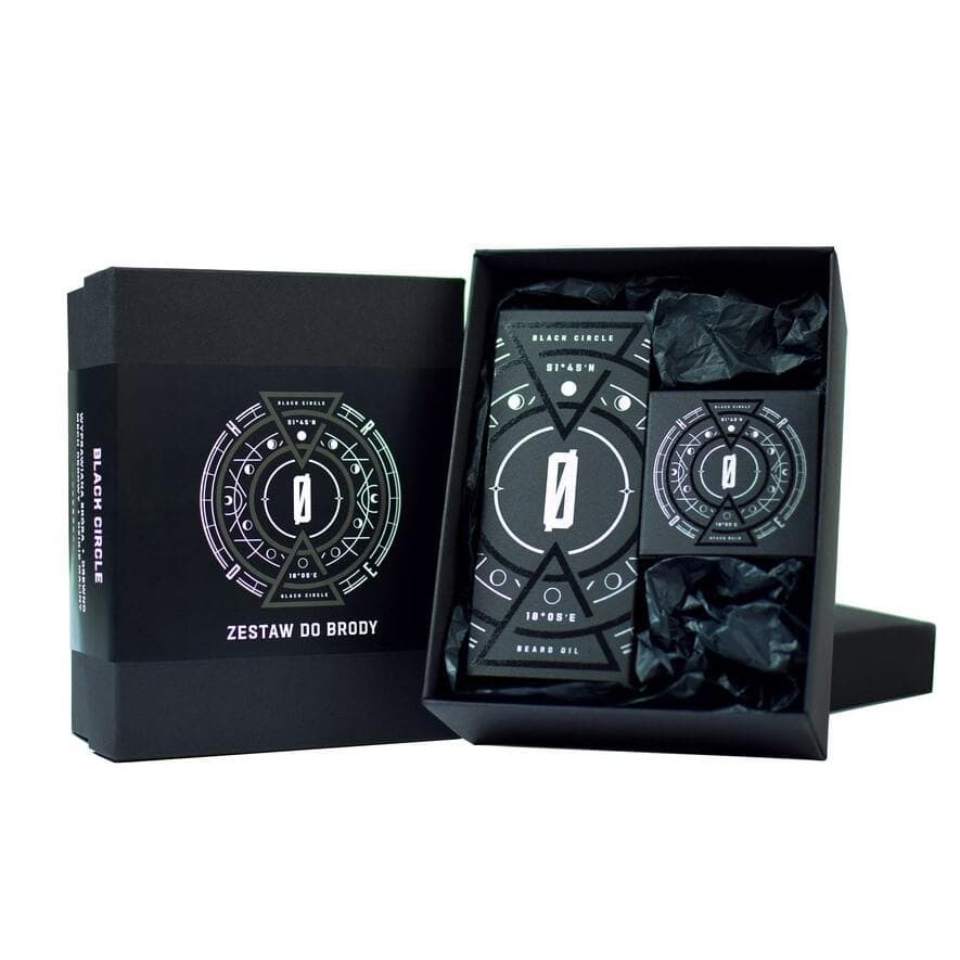 Black Circle, zestaw prezentowy, olejek + balsam, +