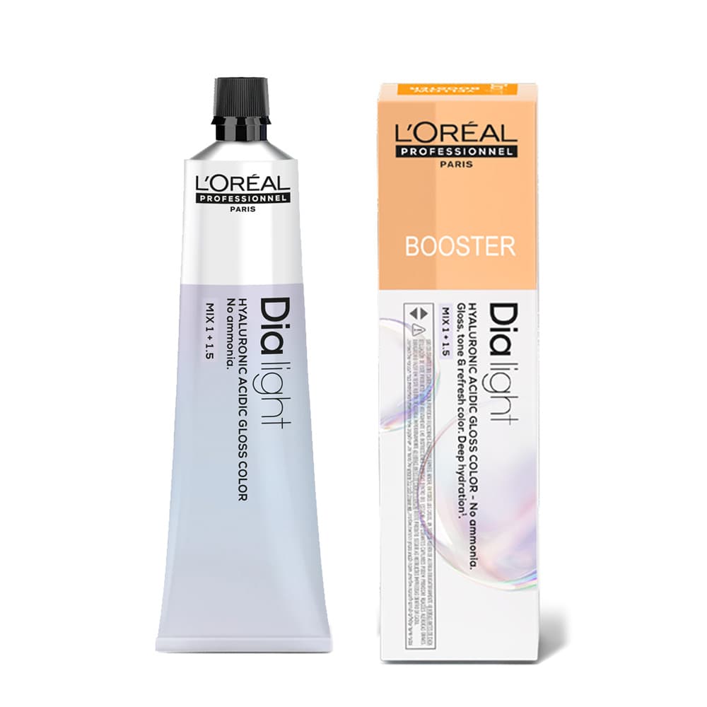 Loreal Dia Light, krem koloryzujący z kompleksem hialuronowym, booster żółty