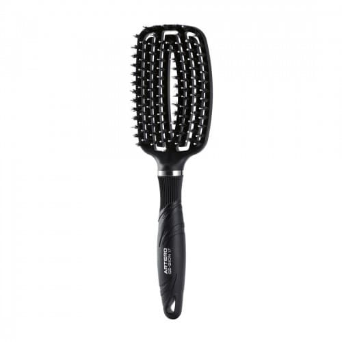 Ge-Bion, profesjonalna szczotka do włosów elastyczna flexible, black