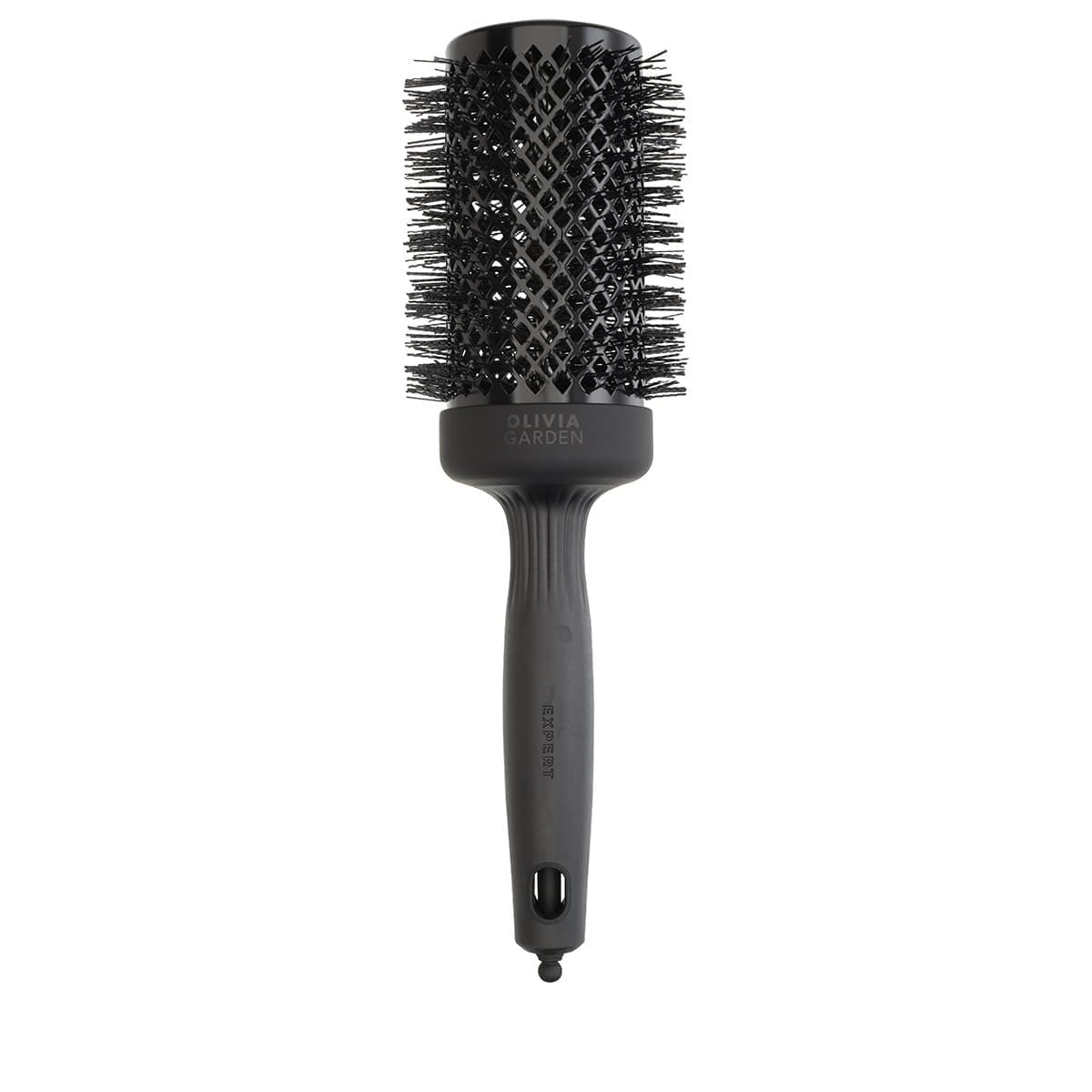 Blowout Shine Wavy Bristles, szczotka do włosów, Black Label, 55mm