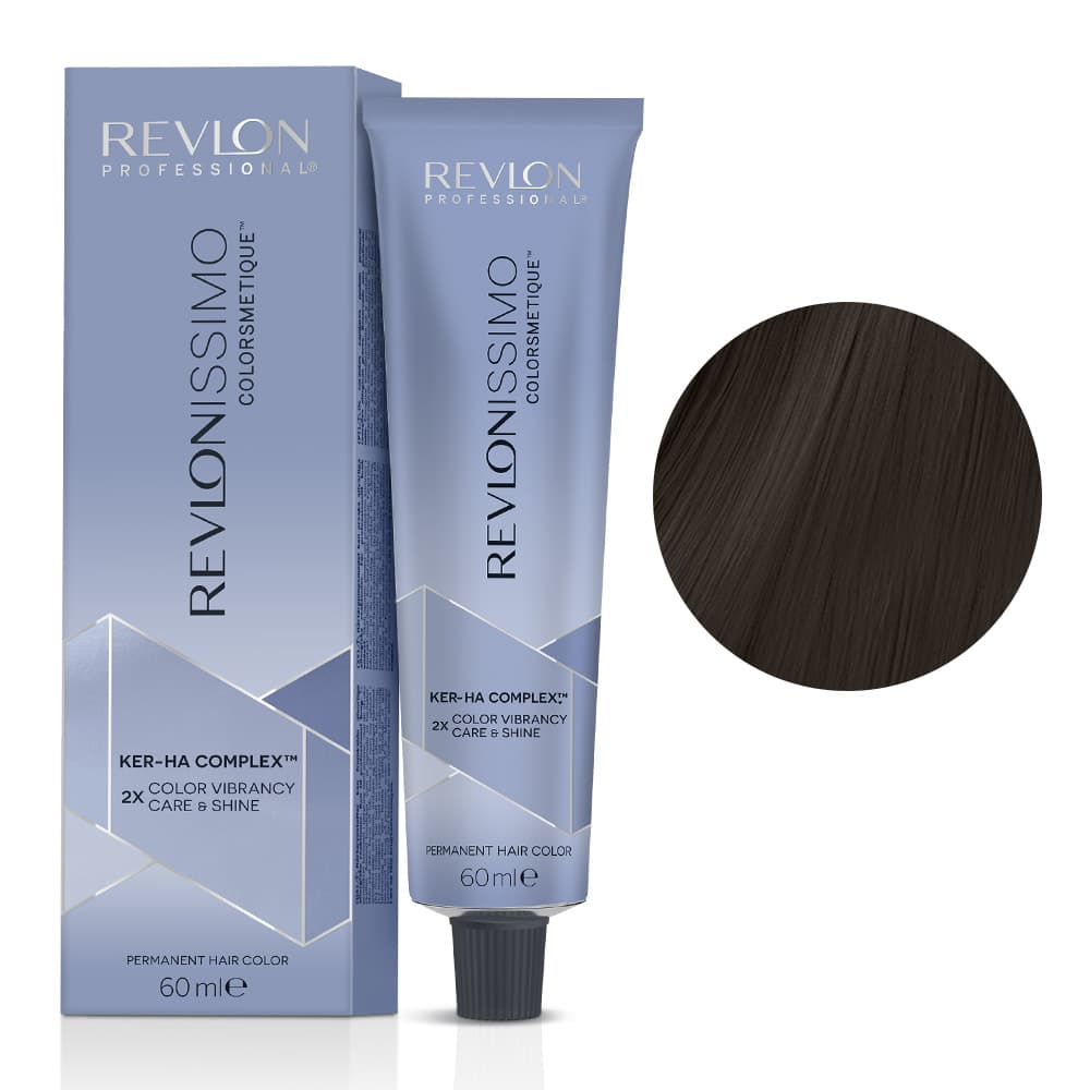 Revlon Revlonissimo Colorsmetique, farba do włosów, 4.11