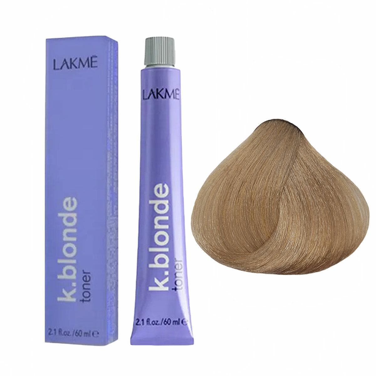 K.Blonde, wegański krem tonujący, toner do włosów, sand