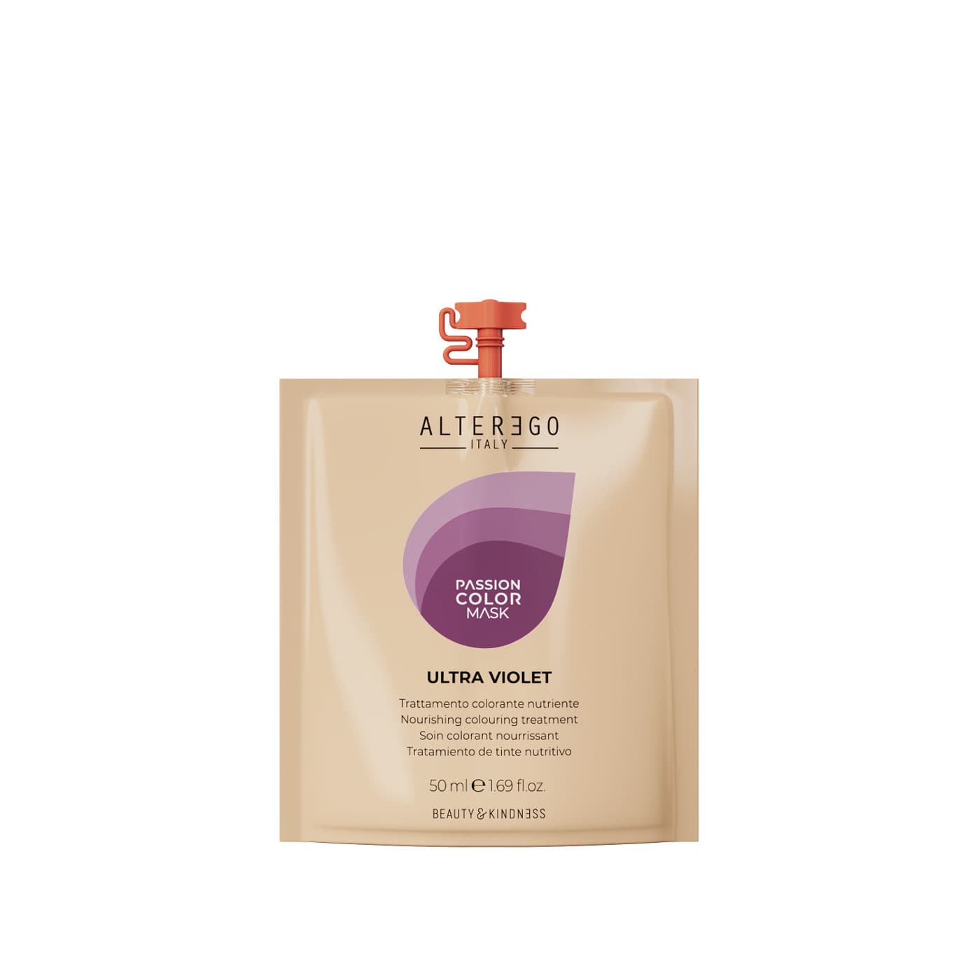 Alter Ego Passion Color Mask, maska koloryzująca z olejkiem, ultra violet