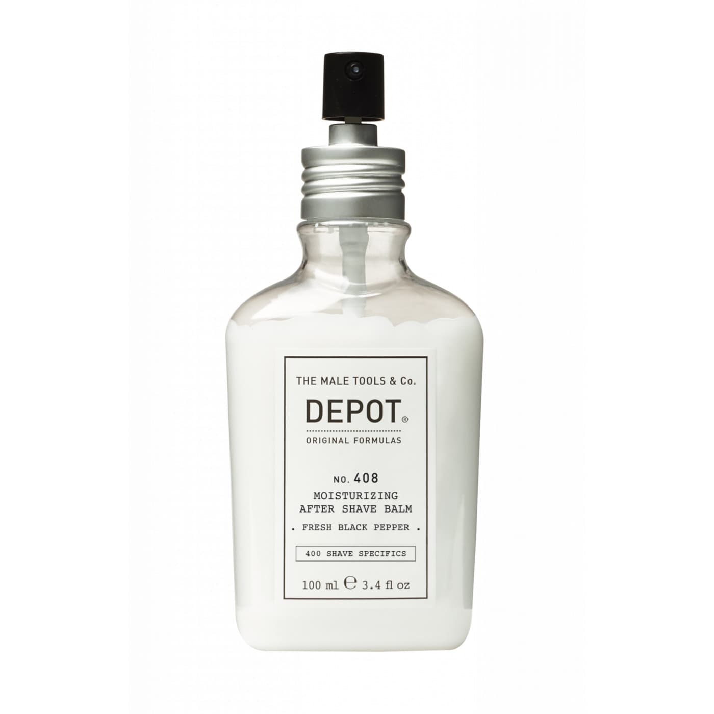 No. 408, nawilżający balsam po goleniu, Black Fresh Pepper