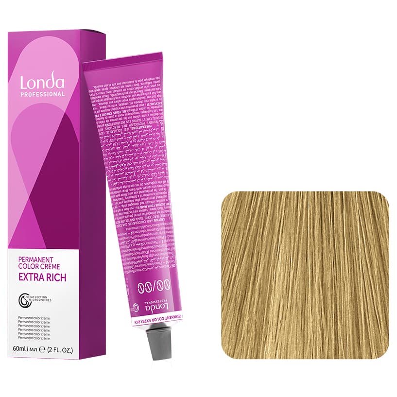 Londa Color Permanent, farba do włosów, 8/3