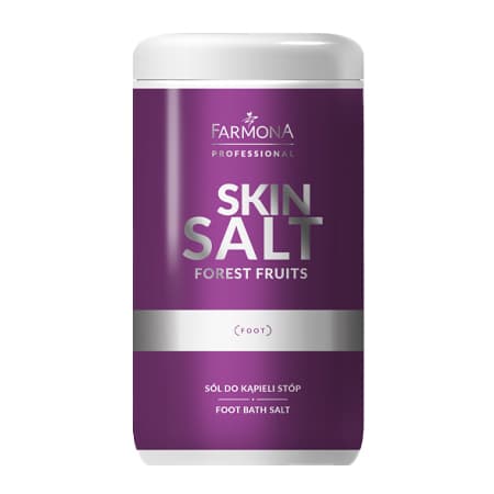 Skin Salt, sól do kąpieli stóp, owoce leśne