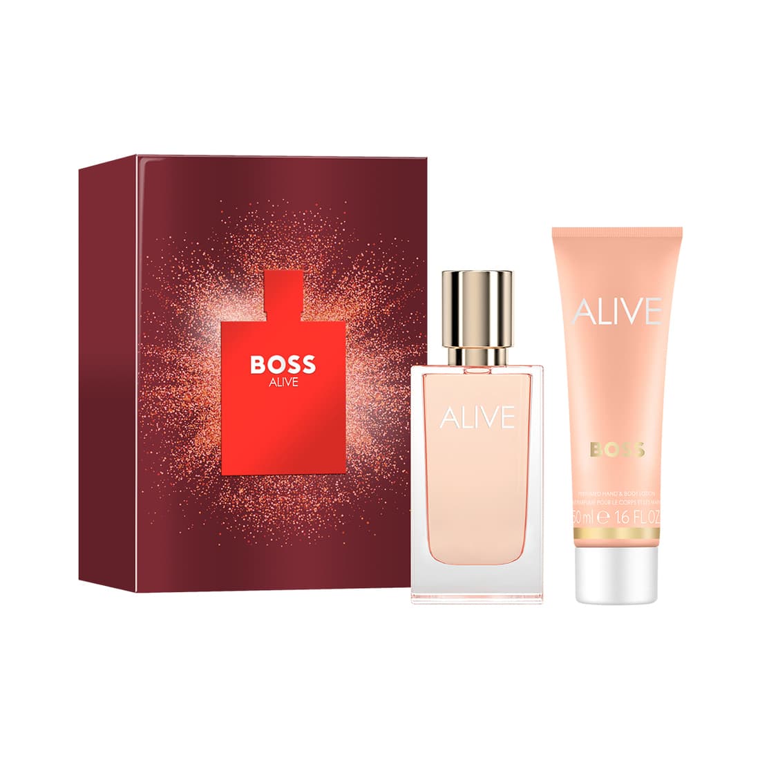 Alive zestaw woda perfumowana spray + balsam do ciała (W)