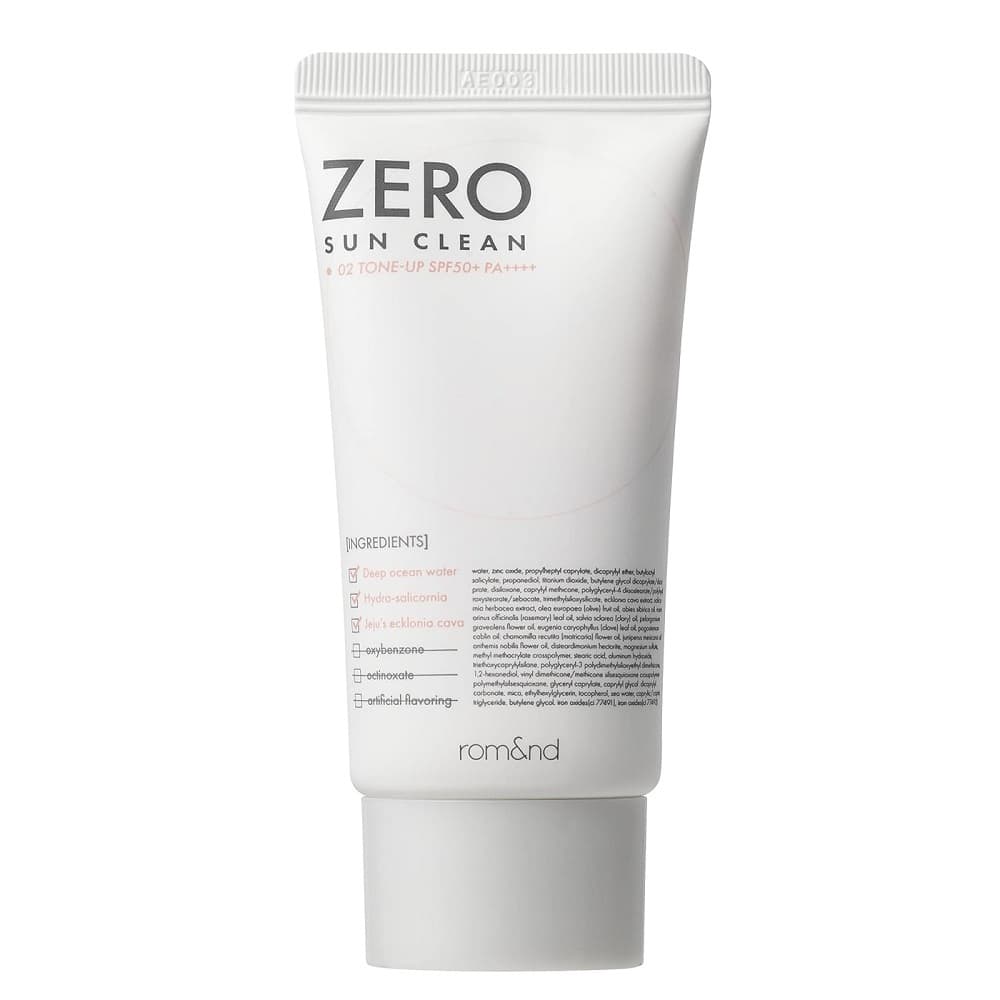 Zero Sun Clean krem przeciwsłoneczny do twarzy SPF50+ PA++++ 02 Tone Up