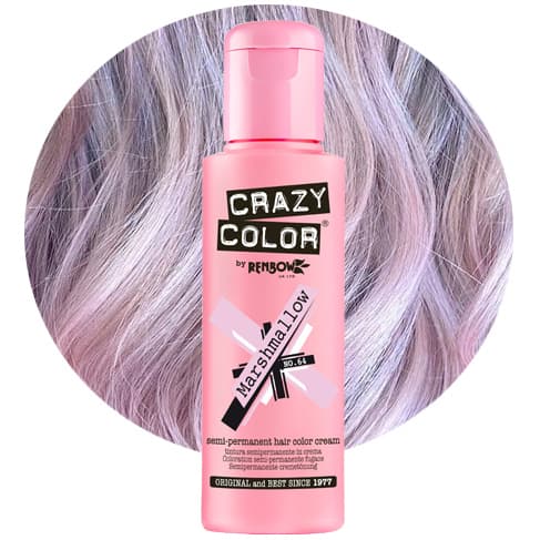 Color, toner odżywczy do włosów, Marshmallow – jasno różowy, nr 64