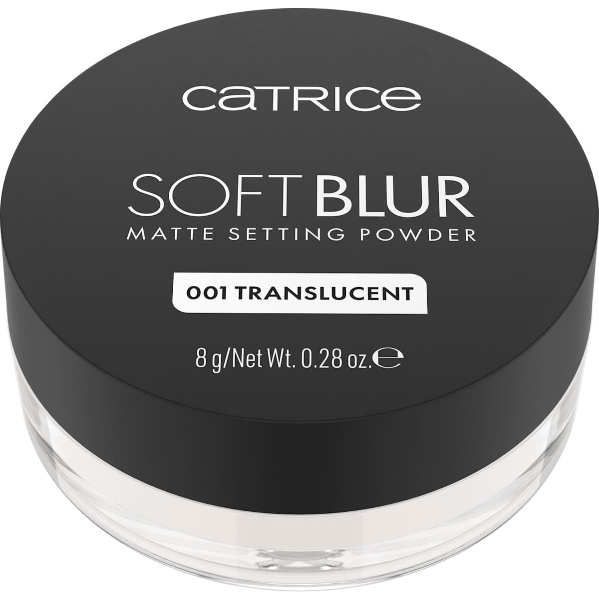 Soft Blur Matte Setting Powder, sypki puder utrwalający, 001 Translucent