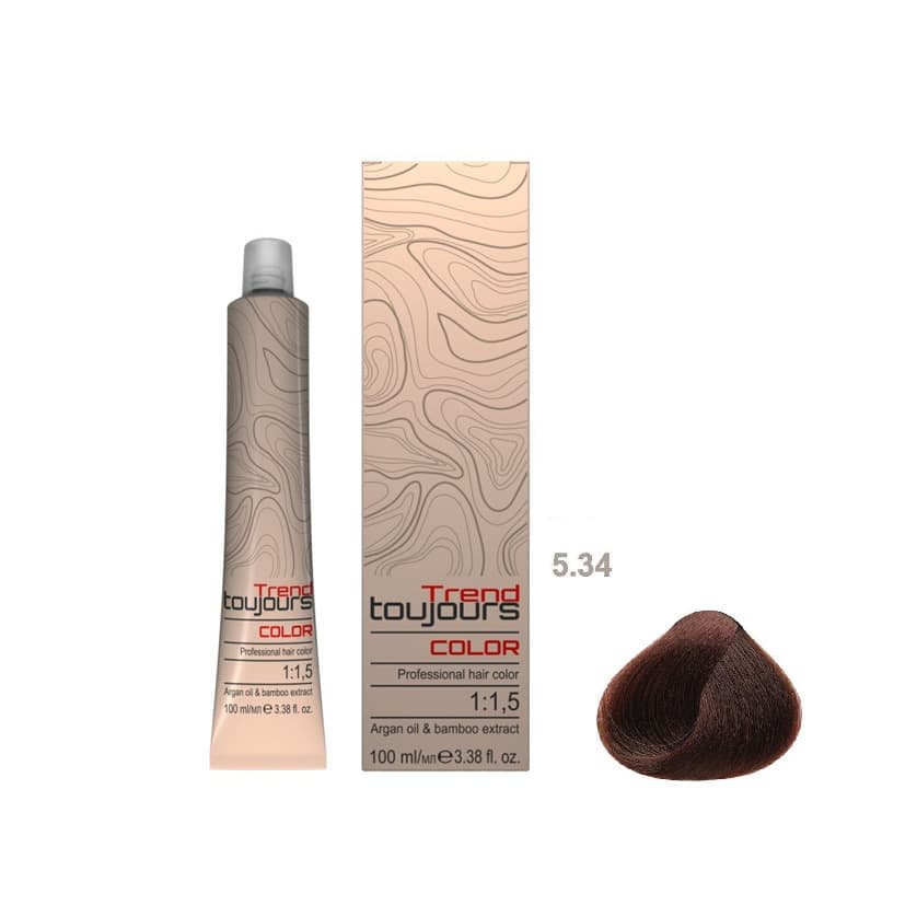 Professional Color Care, farba do włosów, 5.34