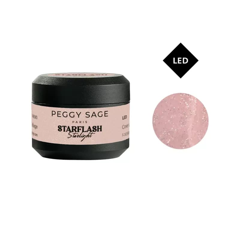 Starflash, żel budujący do paznokci, starlight,, ref.146590