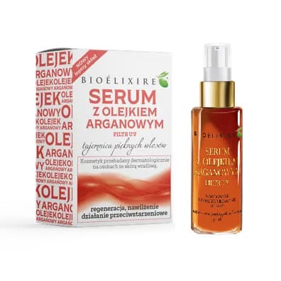 Argan Oil, serum z olejkiem arganowym 3w1, filtr UV