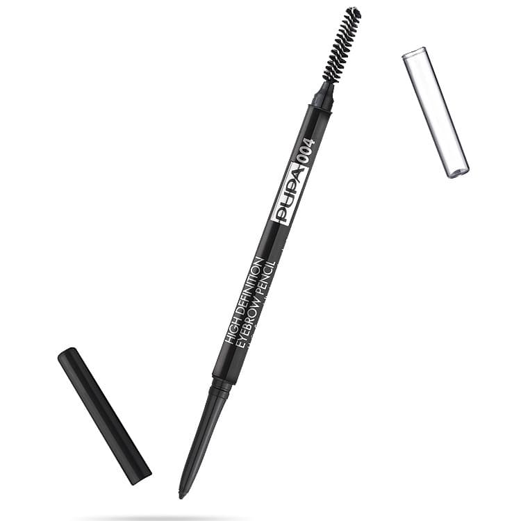 PUPA BrowMania, High Definition Eyebrow Pencil, precyzyjna kredka do brwi,, 004 Extra Dark