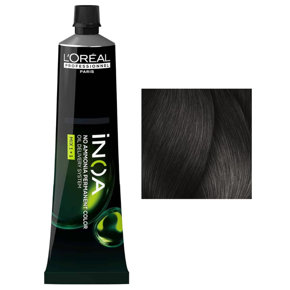 Loreal Inoa, farba do włosów w kremie bez amoniaku, 6.11