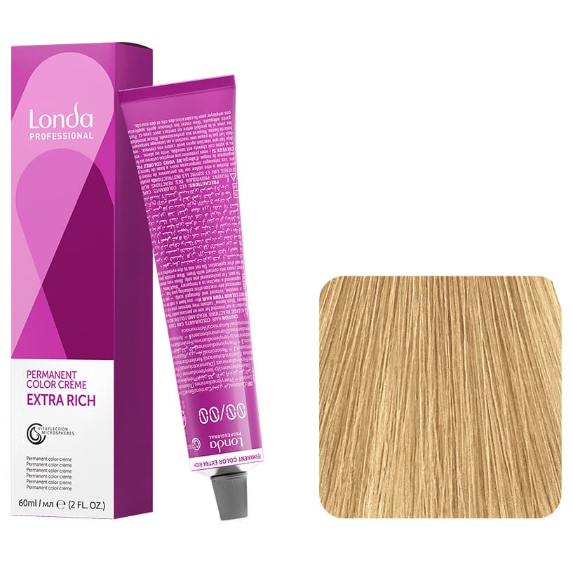 Londa Color Permanent, farba do włosów, 8/38