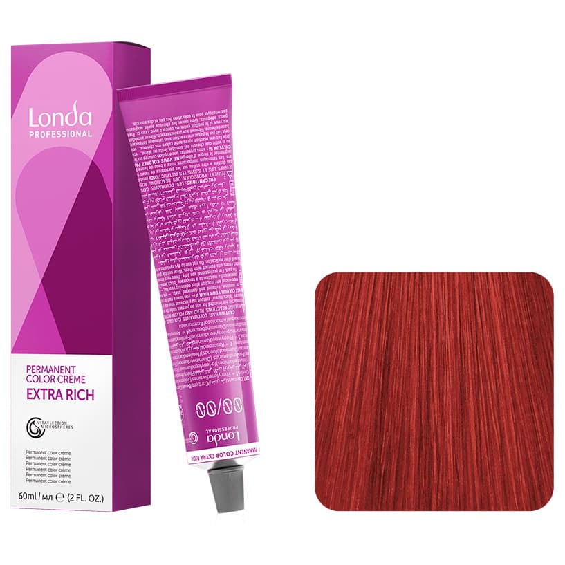 Londa Color Permanent, farba do włosów, 6/45