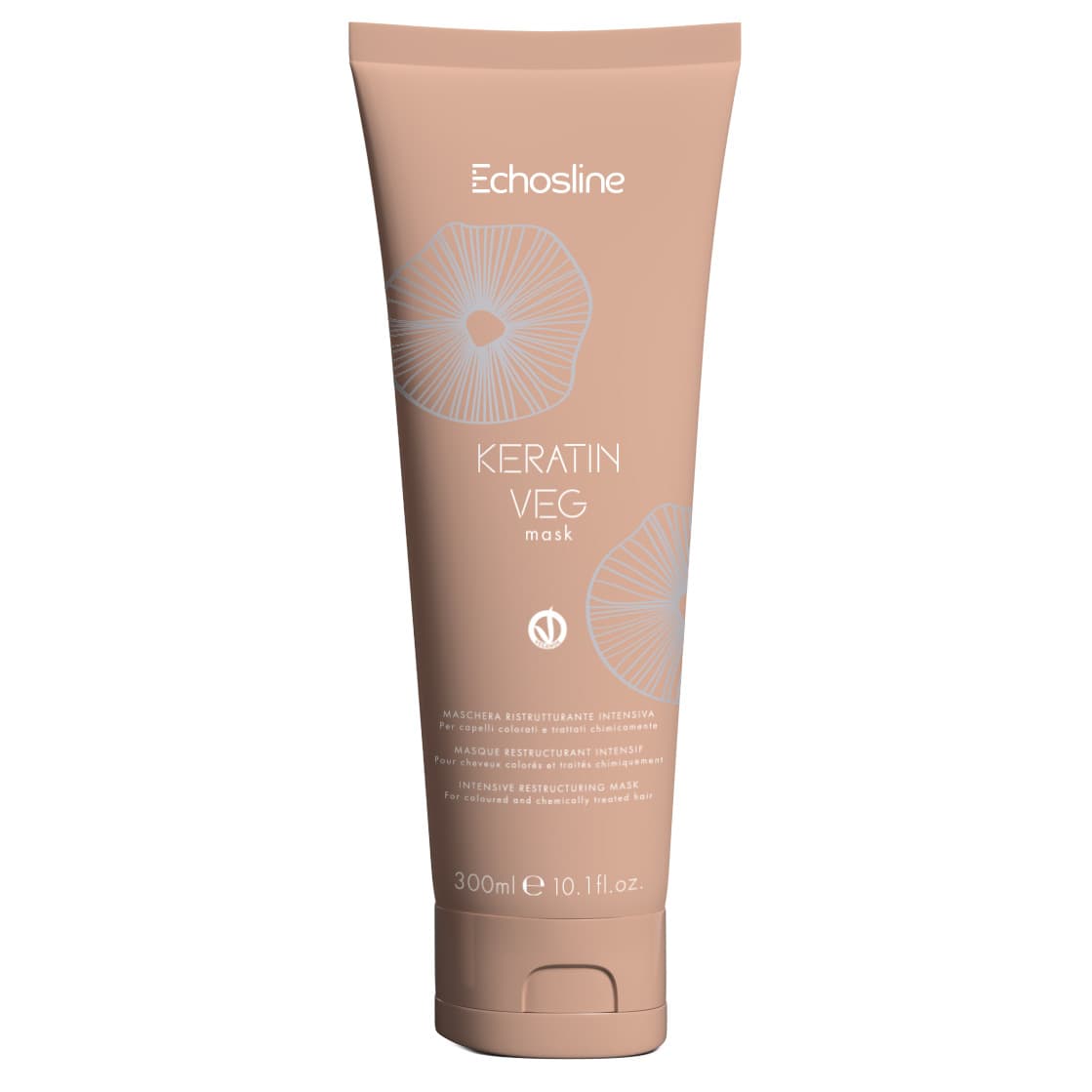 KERATIN VEG MASK Wegańska restrukturyzująca maska do włosów z keratyną