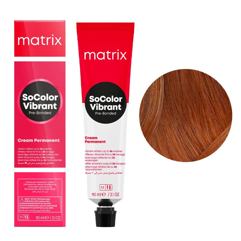 SoColor Vibrant, farba do włosów z technologią Pre-Bonded, 8CC