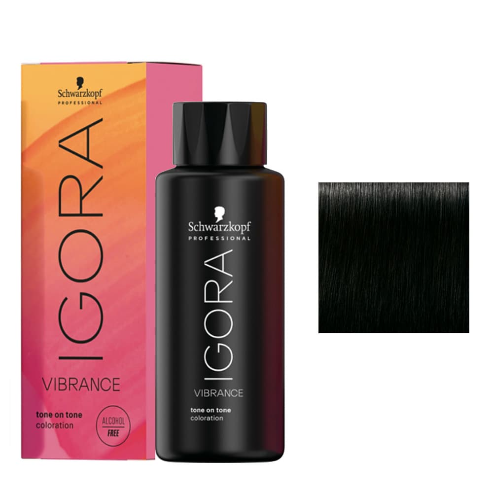 Schwarzkopf Igora Vibrance, farba do włosów ton w ton, 4-00