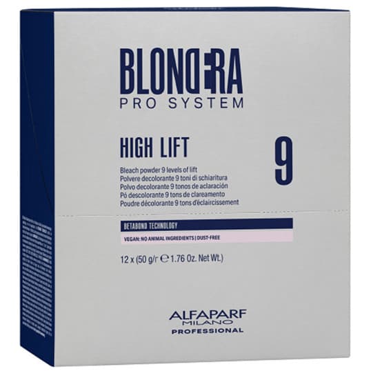 Blondera, High Lift, rozjaśniacz do włosów, 9 tonów