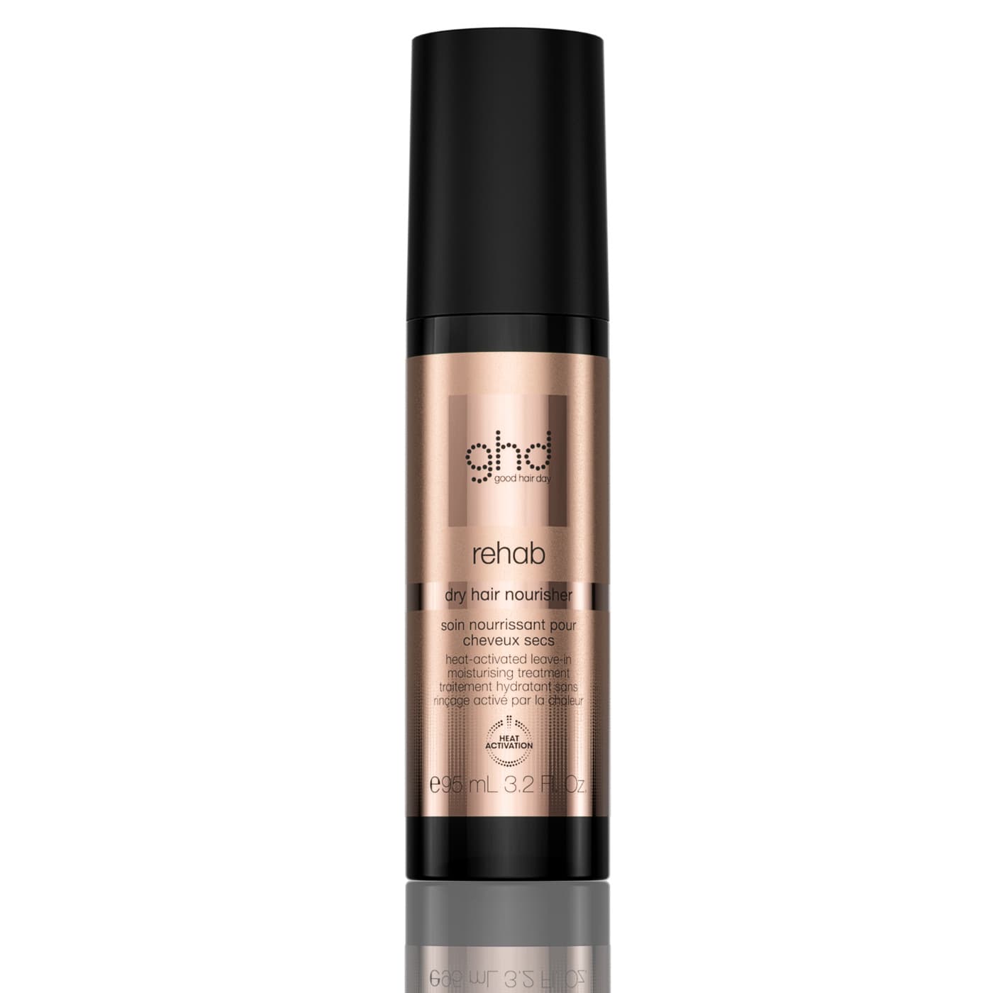 rehab dry hair nourisher, kuracja nawilżająca bez spłukiwania