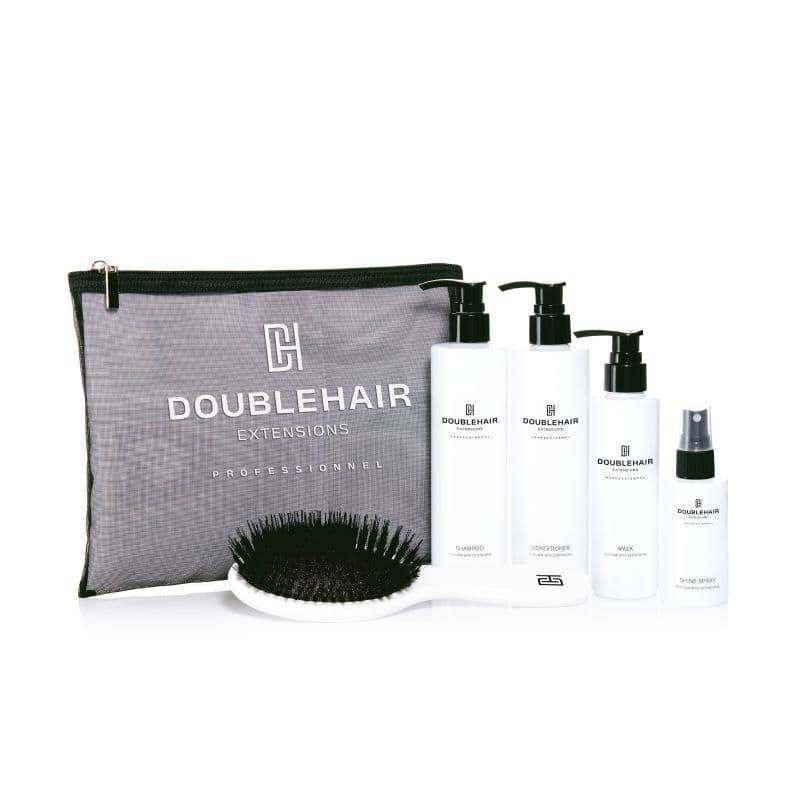 DoubleHair Beauty Bag, zestaw pielęgnacyjny do włosów przedłużanych