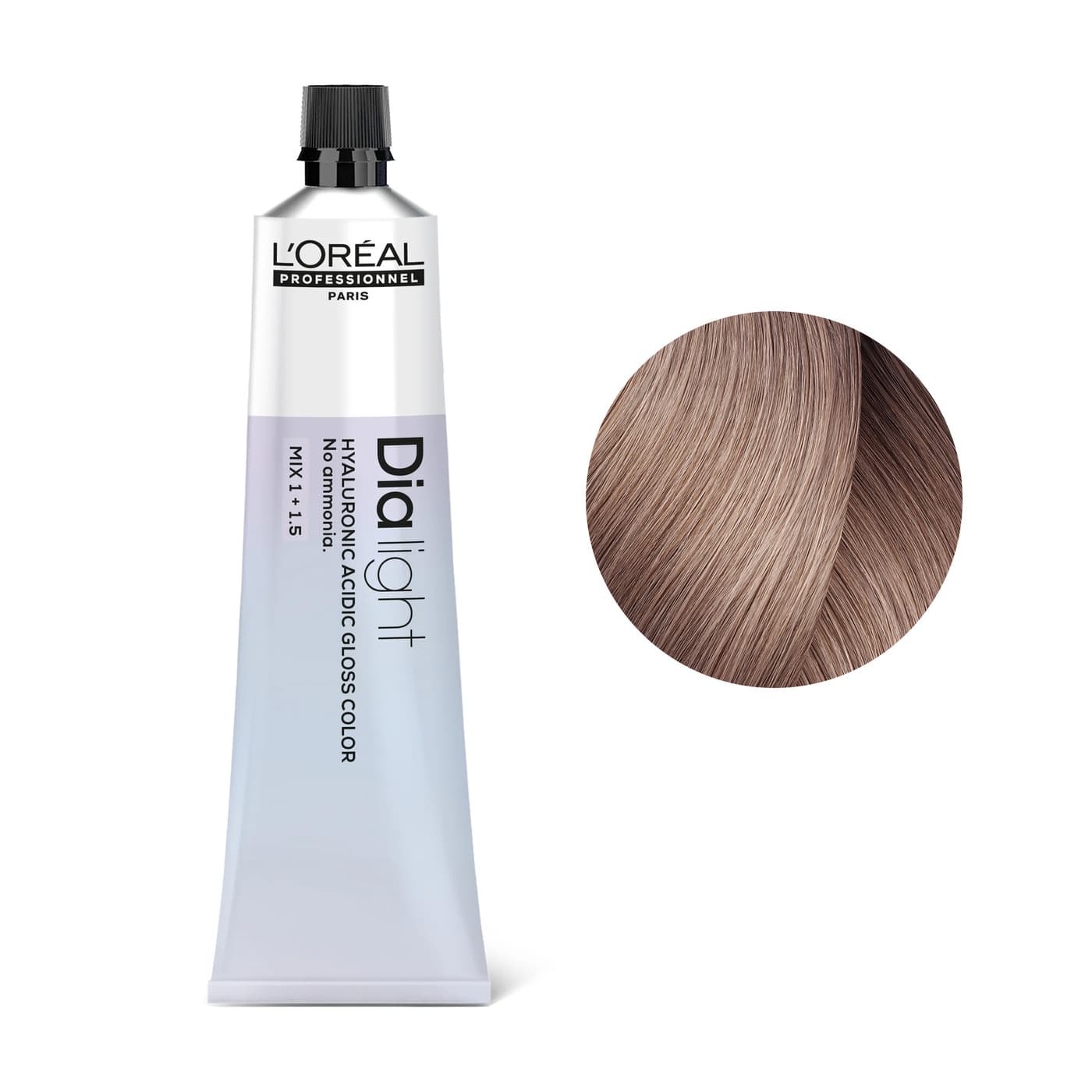 Loreal Dia Light, krem koloryzujący z kompleksem hialuronowym, 9.2