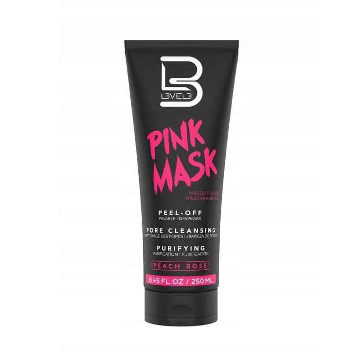 pink mask, oczyszczająca różowa maska do twarzy