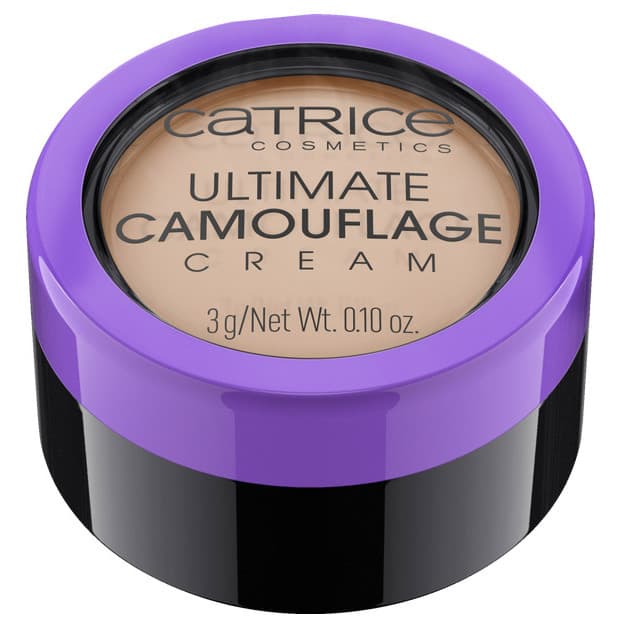 Ultimate Camouflage Cream, trwały, kremowy korektor, N Light Beige 020