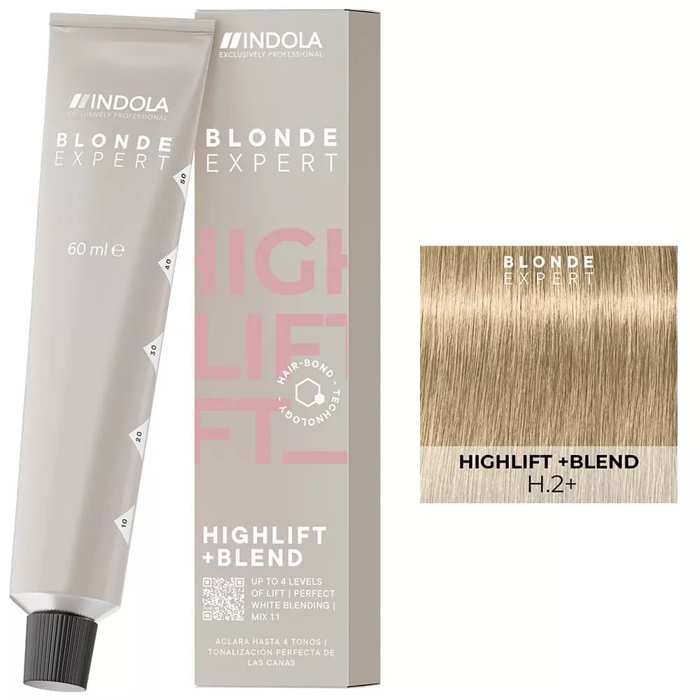 Blonde Expert Highlift +Blend, farba rozjaśniająca do 4 tonów + pokrycie białych włosów, H.2+/100.2+