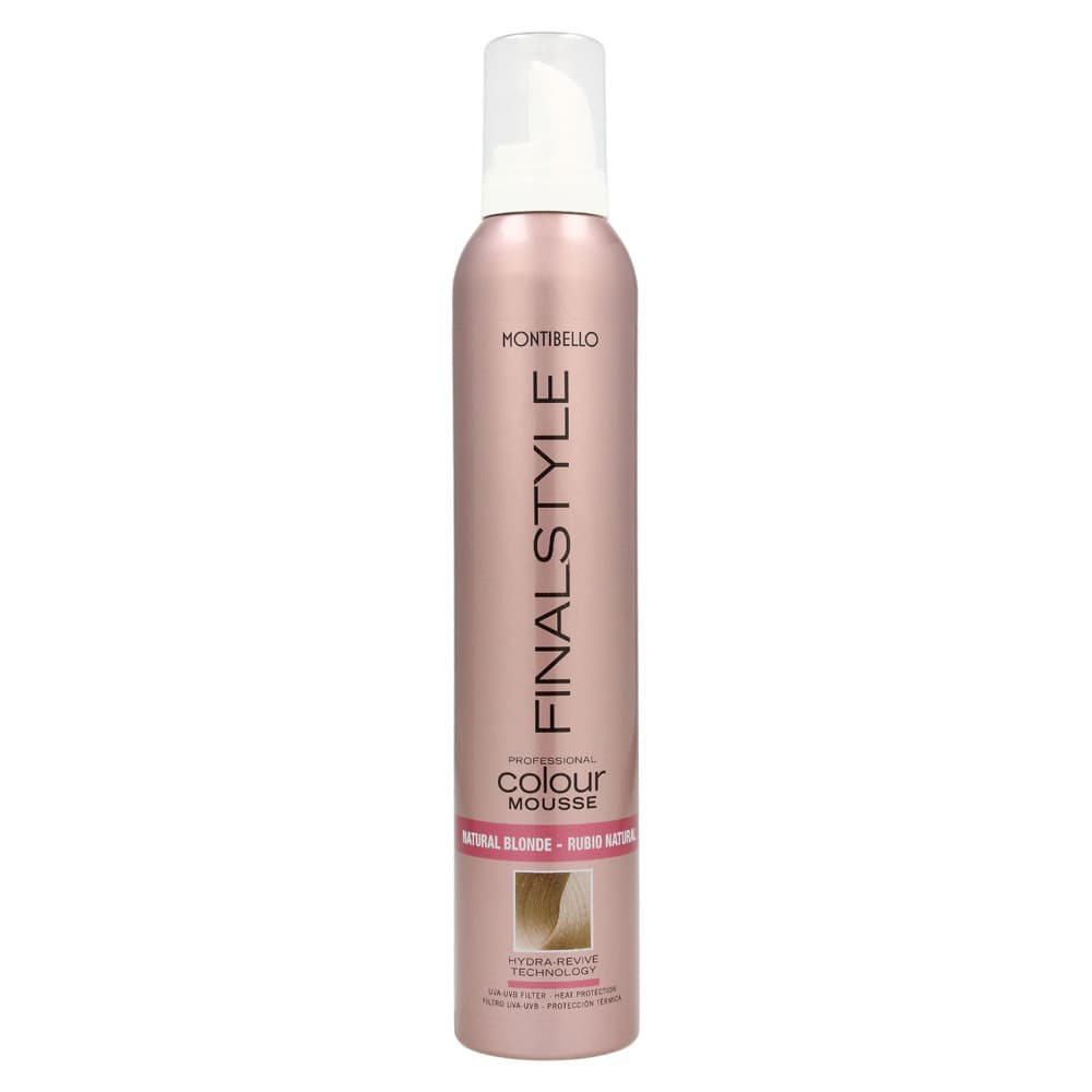 Finastyle Colour, koloryzująca pianka do włosów, naturalny blond