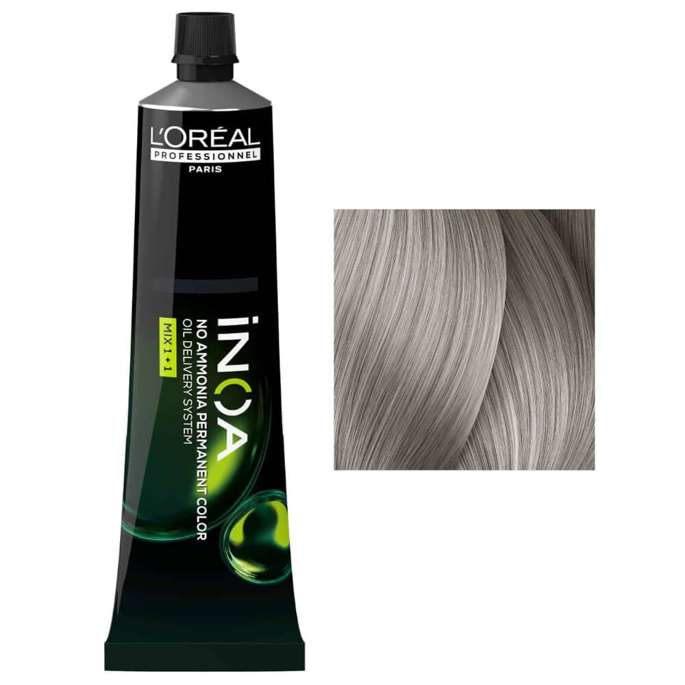 Loreal Inoa, farba do włosów w kremie bez amoniaku, 9.1