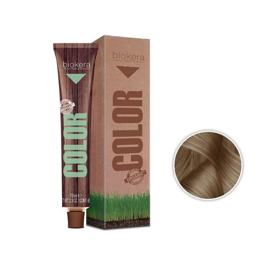 Natura Color, trwała farba do włosów z olejkami roślinnymi, 7.31